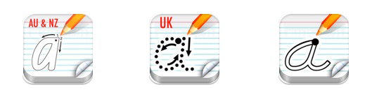 School Writing app screenshot
